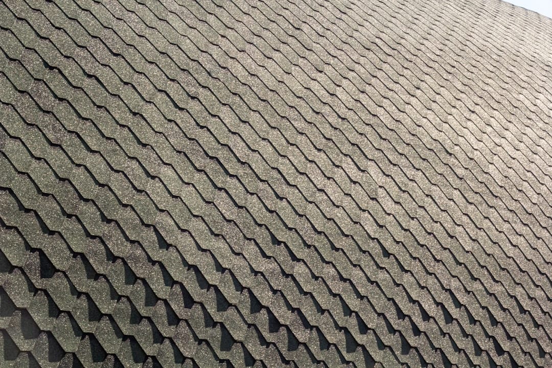 A close up of a building with a sky background
